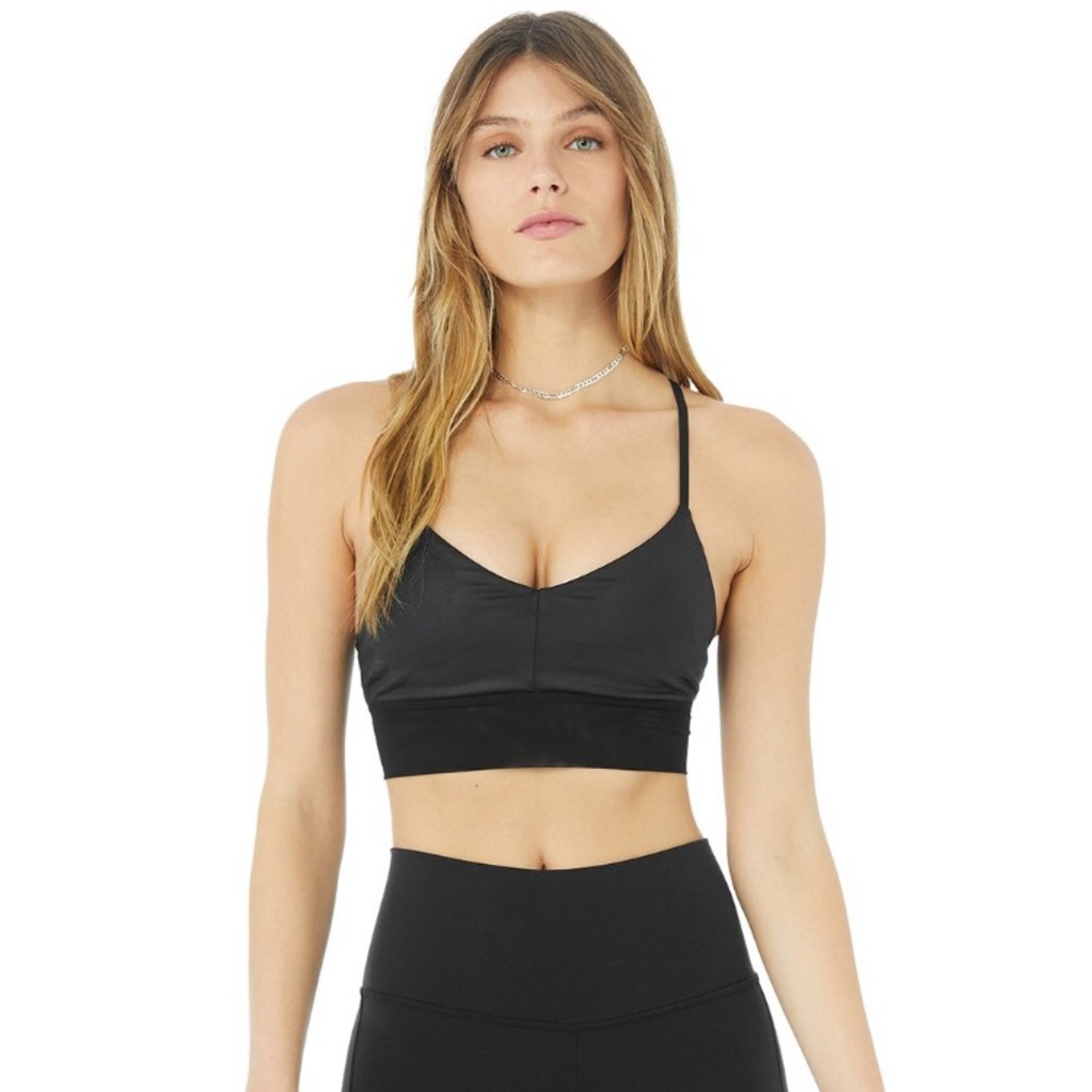 Alo Lavish Sports Bra - Black